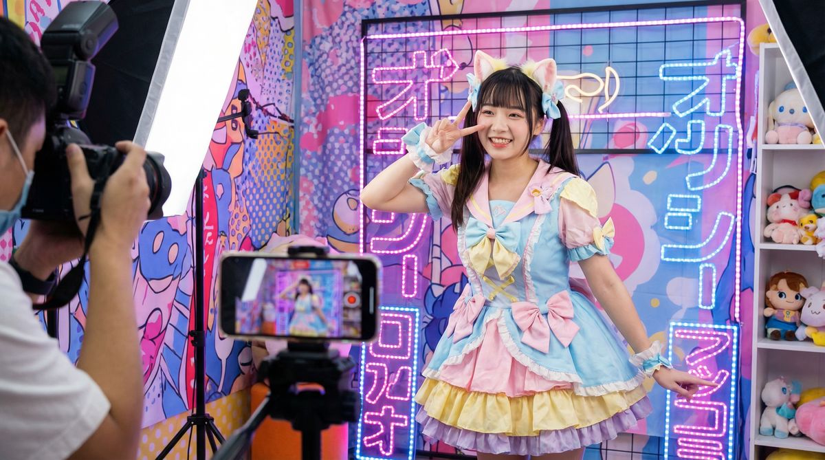 午夜大片-二次元Cosplay拍摄视频